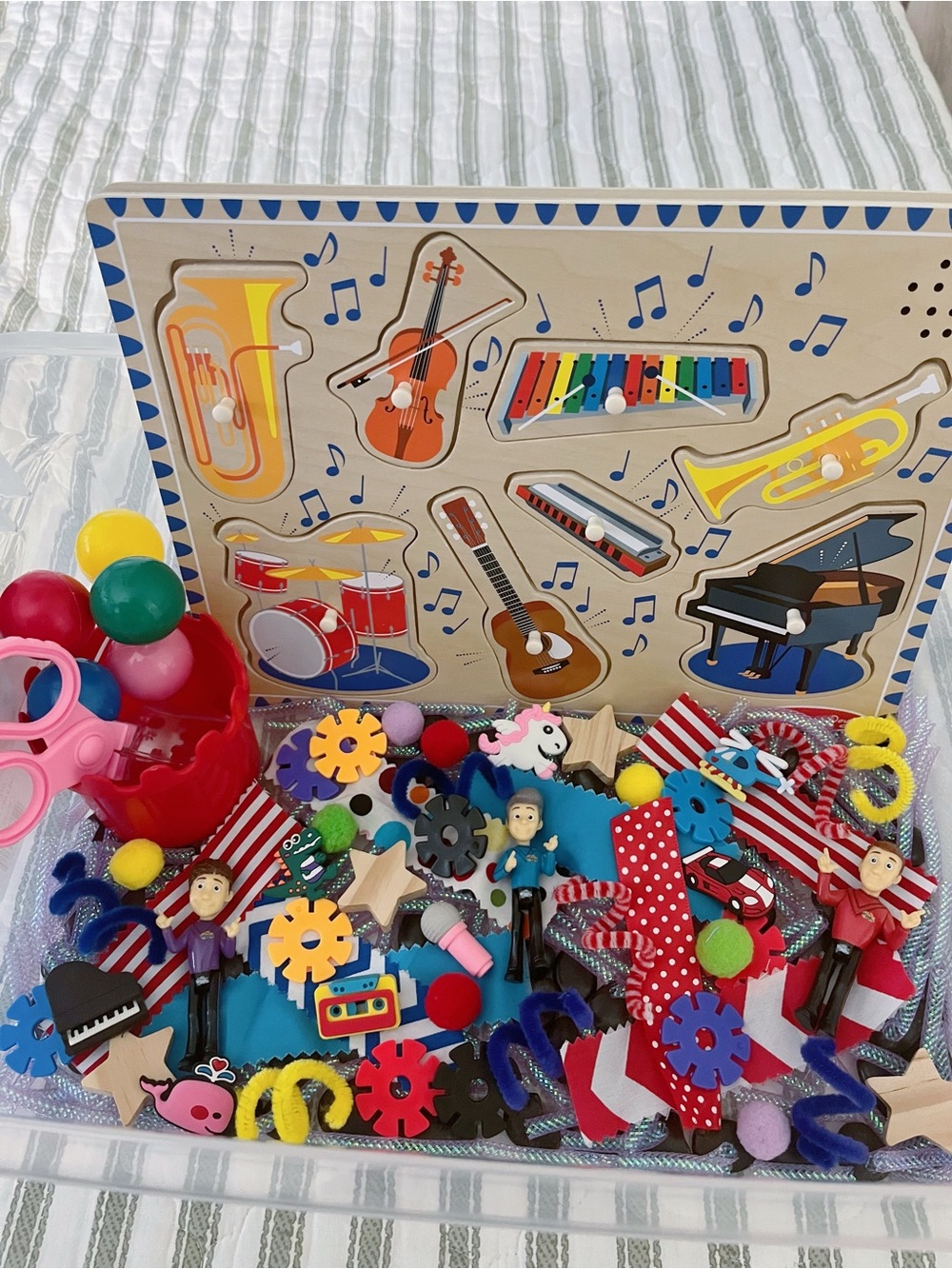 Get Ready to Wiggle Sensory Kit - Wiggles Figurine - Kids Toys
